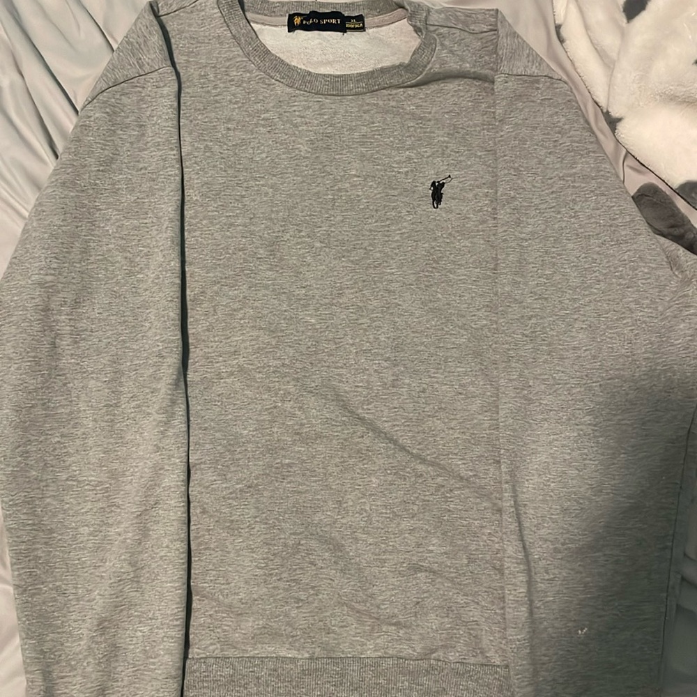Ralph Lauren Grey Crewneck Sweater